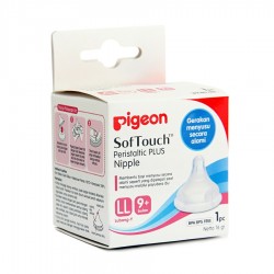 Pigeon Peristaltic Plus Nipple Size LL for Wide...